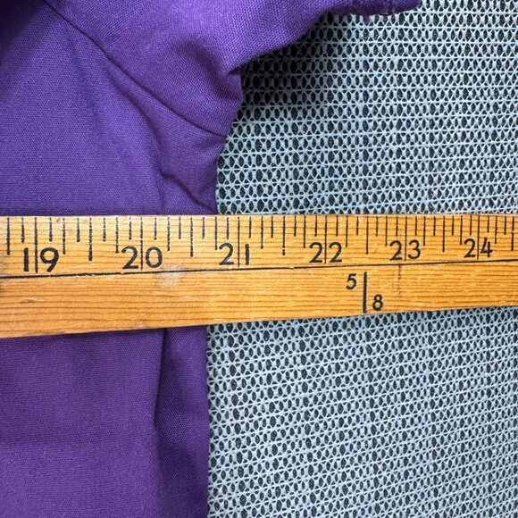 Scrubstar Womens Size Small V-Neck Top Purple Stretch Fabric - Picture 6 of 7
